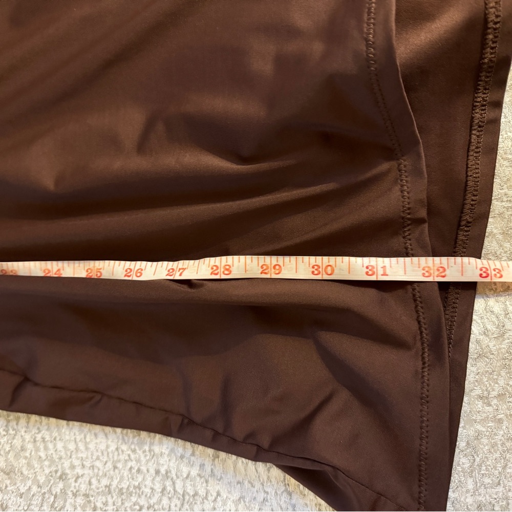 Never worn Skims swim brown bodycon mini dress size XL - Picture 7 of 7
